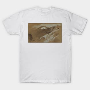 Mountain Landscape, Jamaica, West Indies by Frederic Edwin Church T-Shirt